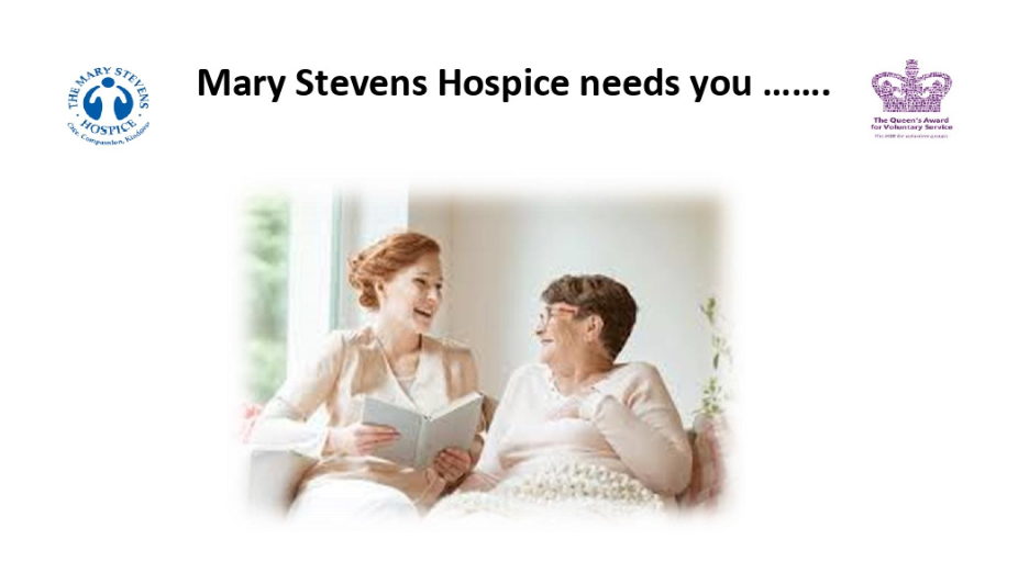 Featured image for “Volunteer as a Community Companion with Mary Stevens Hospice”