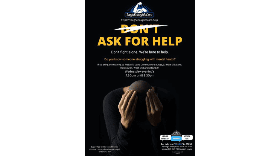 Featured image for “No one should suffer in silence. Do you have a male friend who is struggling with their mental health?”