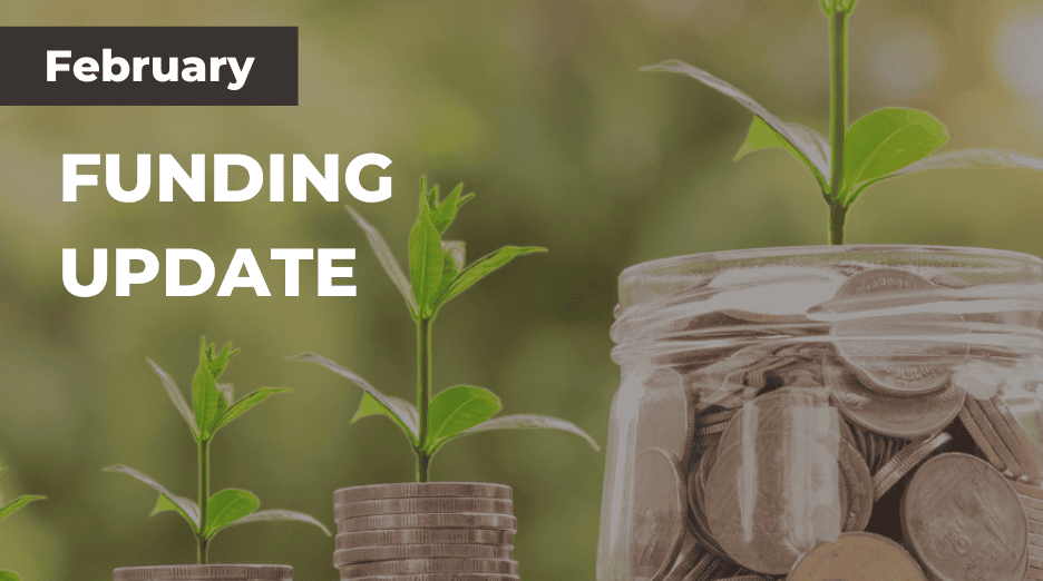 Featured image for “February’s funding news”
