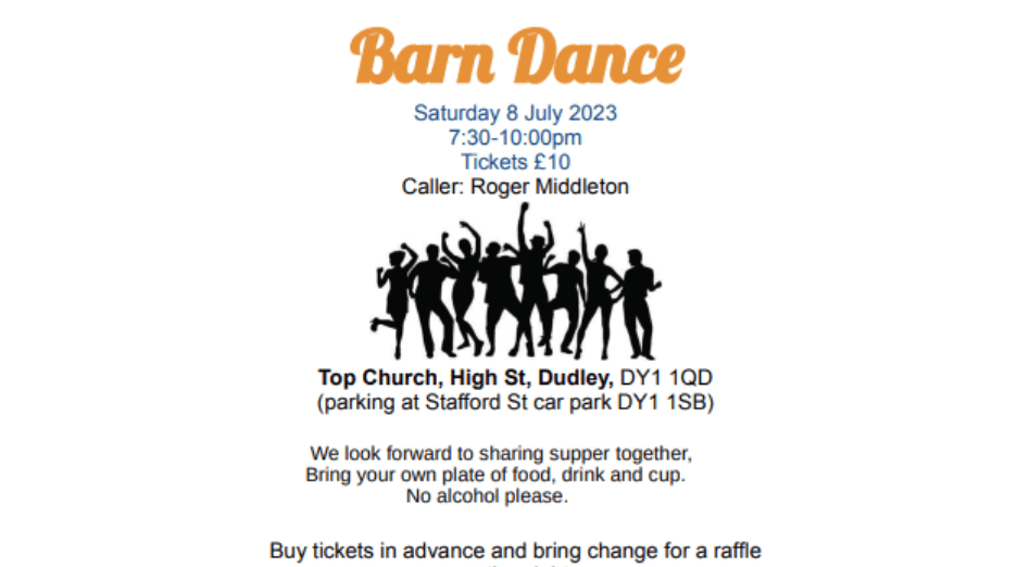Featured image for “Dudley District Read Easy group invite you to a Barn Dance!”