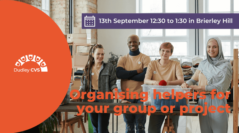 Featured image for “Organising helpers for your group or project – 13th September 2023”
