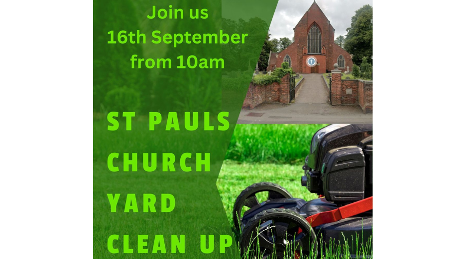 Featured image for “St. Paul’s Churchyard Shell Corner clean up – 16th September 2023”