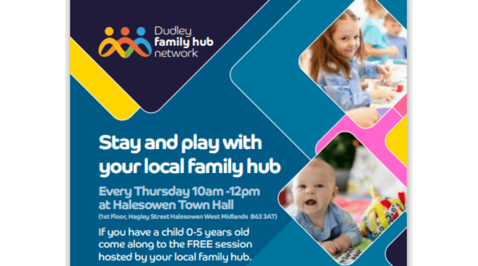 Featured image for “Family Hub Stay and Play at Halesowen Town Hall”