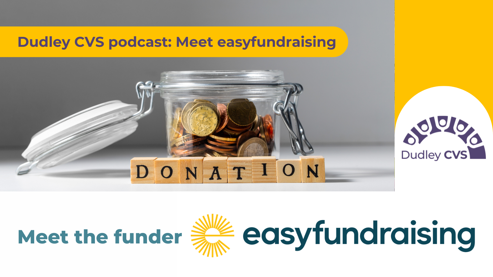 Featured image for “Dudley CVS podcast with easyfundraising”