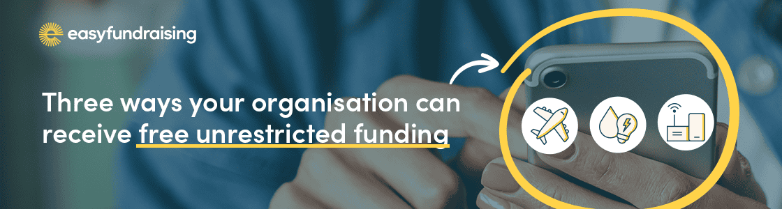 Featured image for “Free funding? Now that’s unexpected – Sign up to easyfundraising for simple donations”