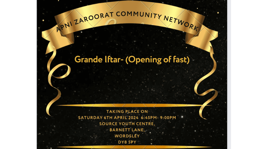 Featured image for “Grande Iftar (Opening of fast)”
