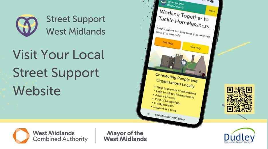 Featured image for “Street Support West Midlands: Find Help in Dudley”