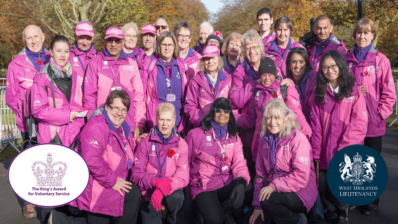 Featured image for “King’s Award for Voluntary Service – nominations close on 1st December”