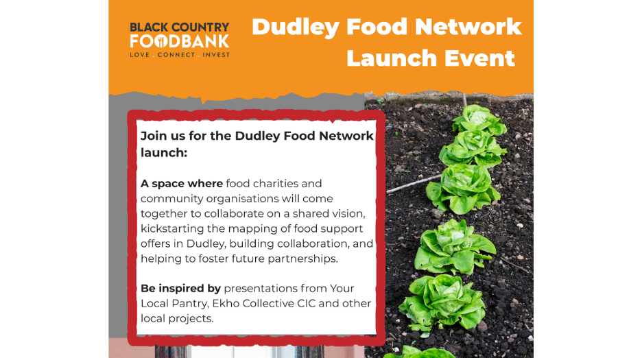Featured image for “You’re invited – Dudley Food Network Launch, 8th October 2025”