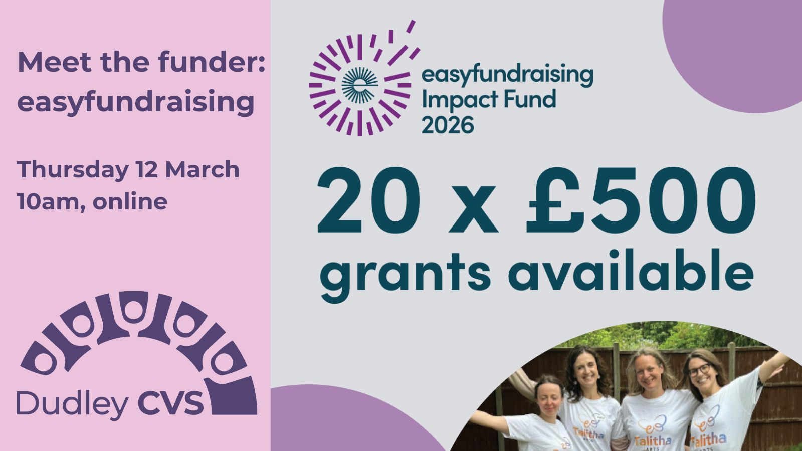 Featured image for “Meet the funder: easyfundraising (and its new grants fund)”